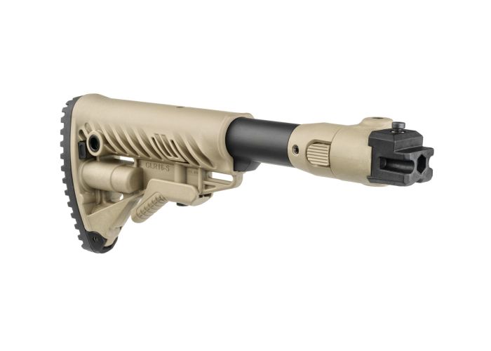 CROSSE PLIANTE TYPE M4 POUR AKM 47 (JOINT POLYMERE) DÉSERT TAN