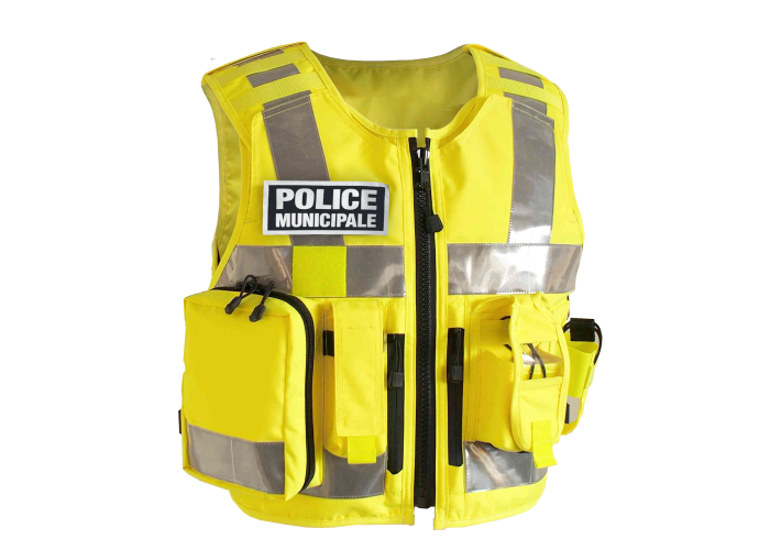 gilet jaune multipoche