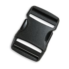 SR-BUCKLE - Boucle de sac à dos Tatonka pour ceintures ventrales - 38 mm - Noir