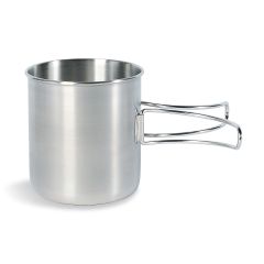 HANDLE MUG - Tasse graduée avec poignée pliante Tatonka - 600ml - Acier inox