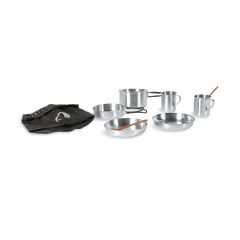 PICNIC SET - Batterie de cuisine Tatonka - Casserole / Couvercle / 2 assiettes / 2 tasses / 2 cuillères