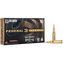 Munitions FEDERAL C/6|5mm Creedmoor 140gr Centerstrike OTM - Boîte de 20