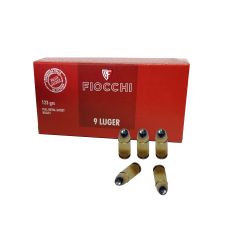 Cartouche Fiocchi c/9mm para fmj 123 grs