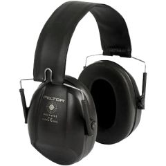 Casque peltor bull'eye I Noir avec serre-tête pliable