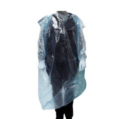 SURBLOUSE AVEC MANCHES AUTO-ADHÉSIVES - JETABLE - LOT DE 50 - M