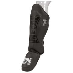 PROTÈGE TIBIAS/PIEDS METAL BOXE - NOIR