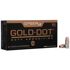 Munitions Speer® C/9mm Luger +P 124gr GDHP - Boîte de 50
