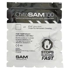 PANSEMENT HEMOSTATIQUE - CHITO SAM 100 - 10 X 10 CM